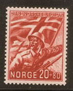 Norwegian Legion Stamp