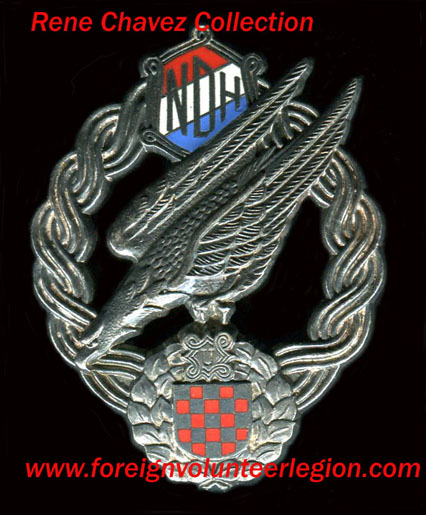 Croatian Para Badge