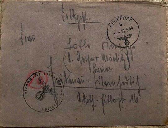 Indian Legion Feldpost