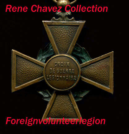 Croix de Guerre Legionnaire