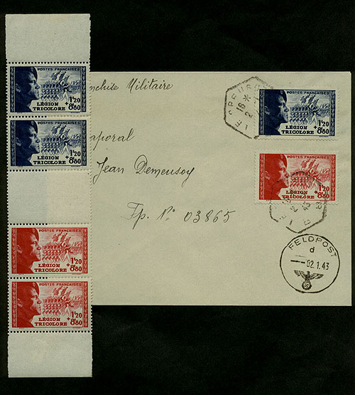 French Legion Tricolore Issues