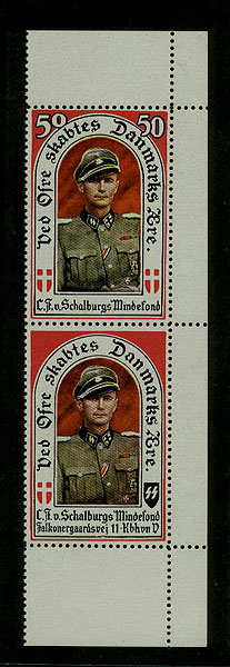 Schalburg Memorial Label