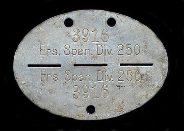 Blue Division Dogtag