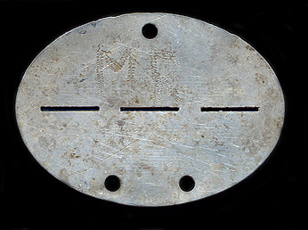 Blue Division Dogtag