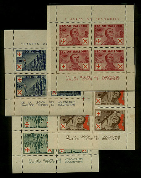 Walloon Legion Stamps